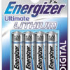 Energizer Ultim Lithium AA 4-p LR6