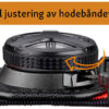 Fenix Hodelykt HM65R-T - 1500 lumen LED lykt