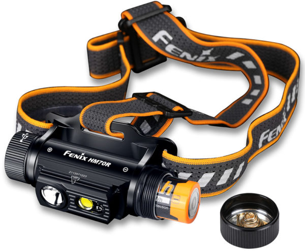 Fenix Hodelykt HM70R - 1600 lumen LED lykt