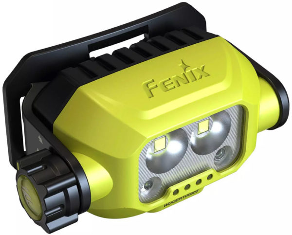 Fenix Arbeidshodelykt WH23R med unik bevegelsessensor-funksjon - 600 lumen LED lykt