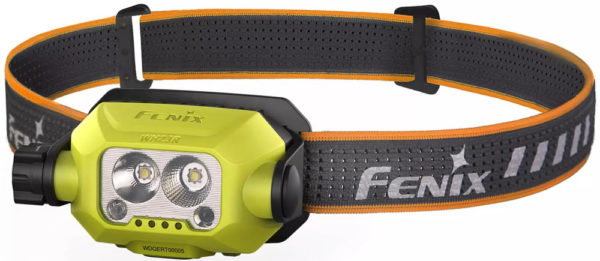 Fenix Arbeidshodelykt WH23R med unik bevegelsessensor-funksjon - 600 lumen LED lykt