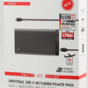 HAMA Powerbank USB-C 26800mA 5-20V/60W - Strømbank med 3 utganger