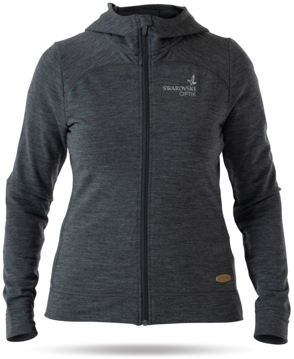 Swarovski Merino Hettejakke Dame - MH Merino Hoodie