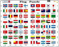 Puslespill - Flagg-pussel - L2