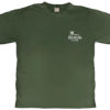 T-skjorte Birdlife Norge- Olivengrønn farge med logo