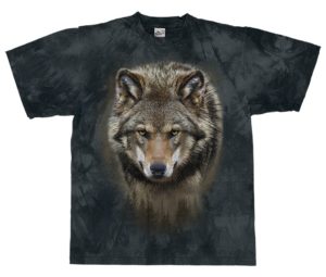 T-Skjorte Ensom ulv - Skifergrå (slate)