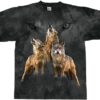 T-Skjorte Ulende ulver - Skifergrå