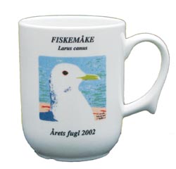Fiskemåke krus - Årets fugl 2002