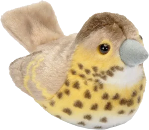 Måltrost - Plysjfugl med "ekte" sang