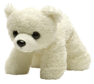 Isbjørn unge - Små kosedyr i plysj