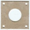 Metallplate til meisefuglekasse - 32 mm