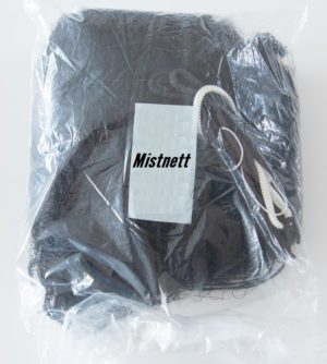 Mistnett, 30mm maske, 9m lengde - Uglenett, kraftig tråd, standard 4 lommer