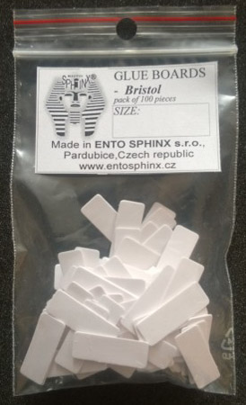 Oppklebingsplater - Mounting boards "Bristol"- 100 stk - 9,5x3,5 - 27.9051