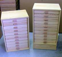 Entomologisk kabinett topp - For skuffer 50x40cm