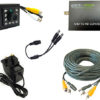 Fuglekassekamera Farge Full-HD 1080p HDMI-kamera kit m/30 meter kabel, m/infrarød nattfunksjon