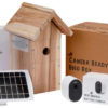 Fuglekasse kamera kit, WiFi med solcellepanel