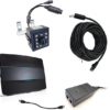Fuglekassekamera Farge Full-HD 1080p IP-kamera kit m/kabel, m/infrarød nattfunksjon