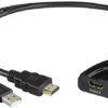 HAMA HDMI-Splitter 2x Porter