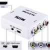 Overgang fra AV til HDMI - Brukes for å få fuglekassekamera på HDMI på TV.