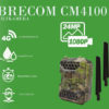 Brecom CM4100 viltkamera med 4G - 24 MP, GPS, e-post og to-veis kommunikasjon