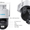 Reolink TrackMix WiFi - 4K Dual Lens PTZ kamera med Auto-Tracking