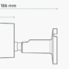 Reolink RLC-510A PoE kamera med person/bil deteksjon