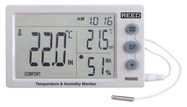 REED R6000 Temperature and Humidity Meter