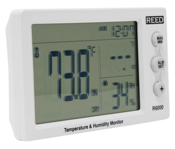 REED R6000 Temperature and Humidity Meter