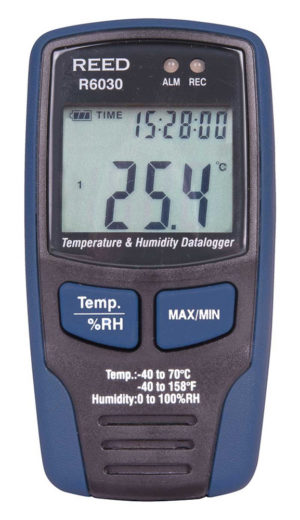 REED R6030 Temperature and Humidity Datalogger