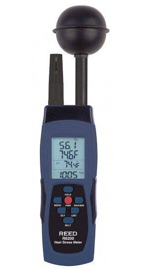 REED R6200 WBGT Heat Stress Meter