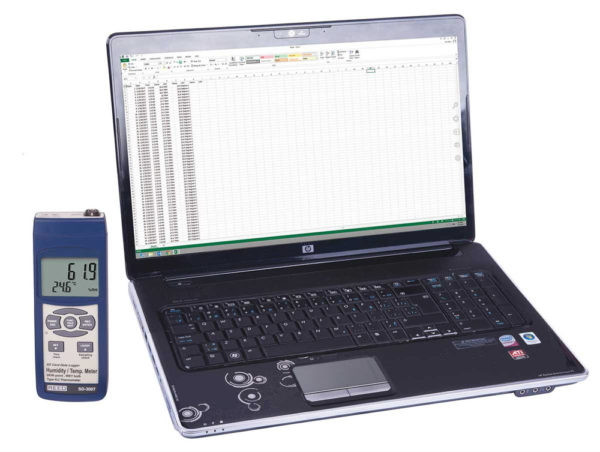 REED SD-8205 SD Series Vibration Meter, Datalogger