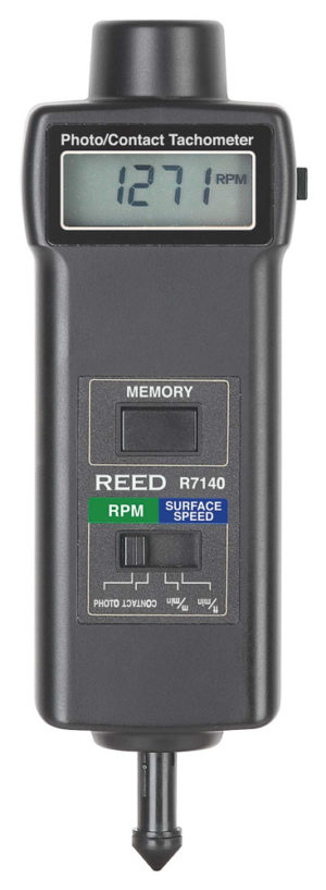 REED R7140 Combination Contact / Photo Tachometer