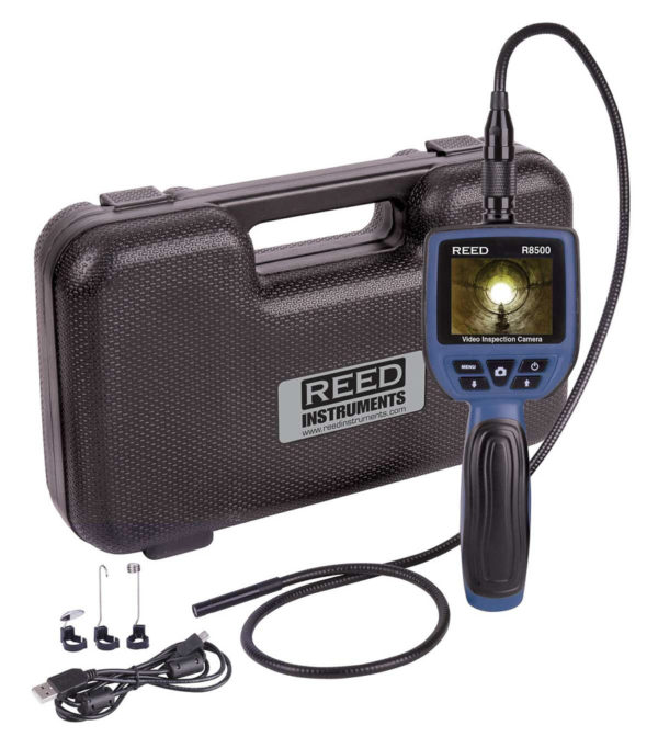 REED R8500 9mm Video Inspection Camera, Recordable