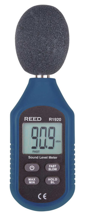 REED R1920 Sound Level Meter, Compact Series