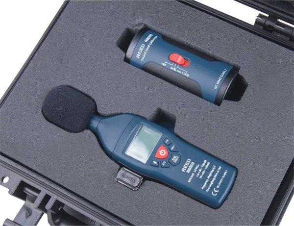 REED R8050-KIT Sound Level Meter and Calibrator