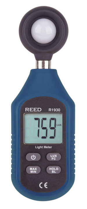 REED R1930 Light Meter, Compact Series