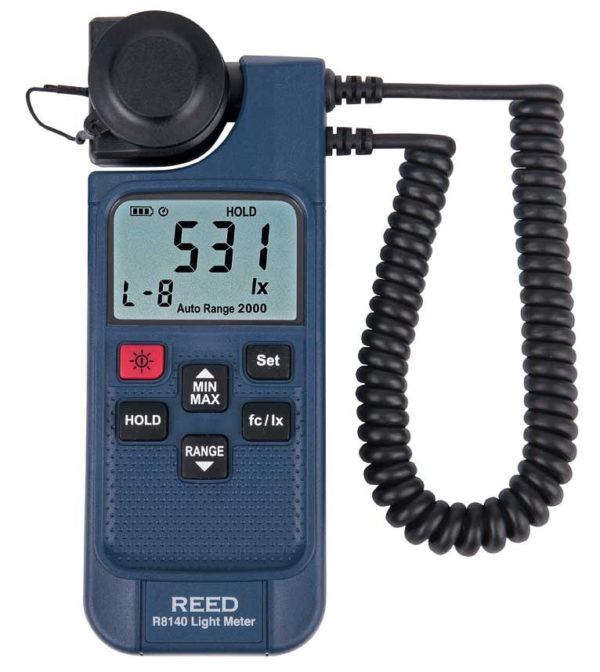 REED R8140 LED Light Meter