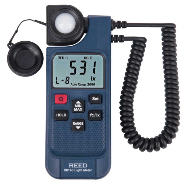 REED R8140 LED Light Meter