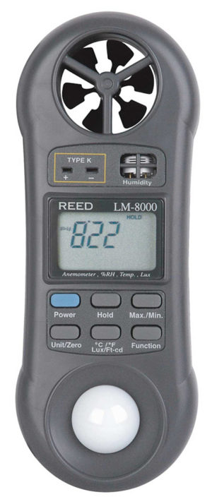 REED LM-8000 6-in-1 Multi-Function Environmental Meter