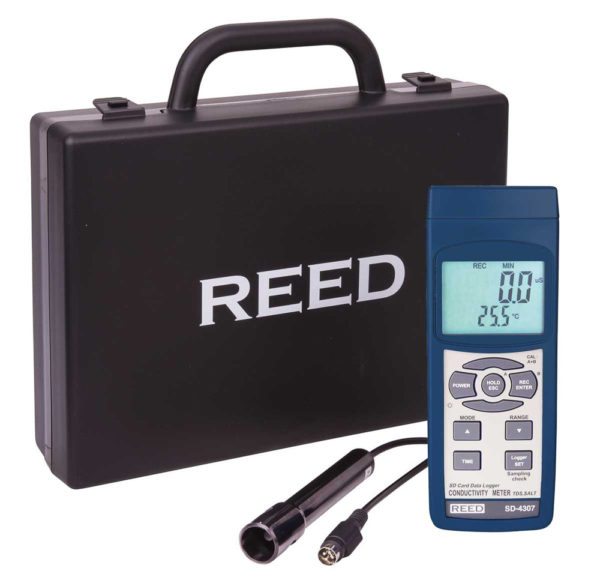 REED SD-4307 SD Series Conductivity/TDS/Salinity Datalogger