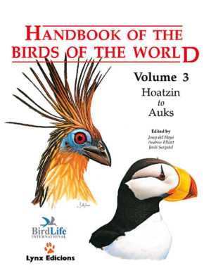 Handbook of the Birds of the World, vol. 3.