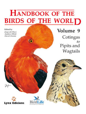 Handbook of the Birds of the World, vol. 9.