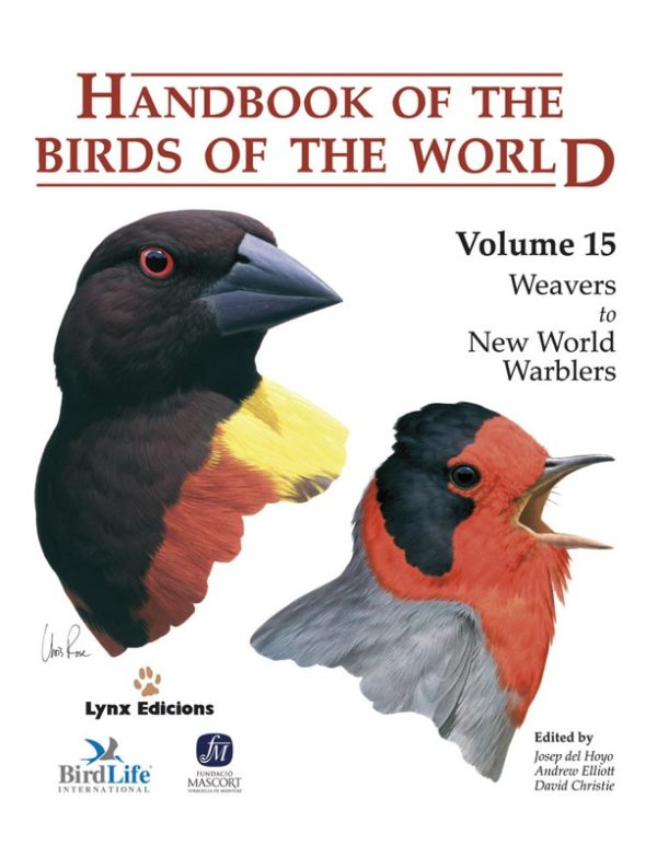 Handbook of the Birds of the World, vol. 15.