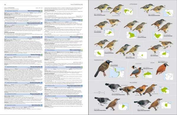 Illustrated Checklist of the Birds of the World - Volume 2 (Passerines)
