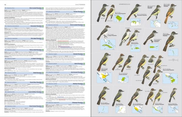 Illustrated Checklist of the Birds of the World - Volume 2 (Passerines)