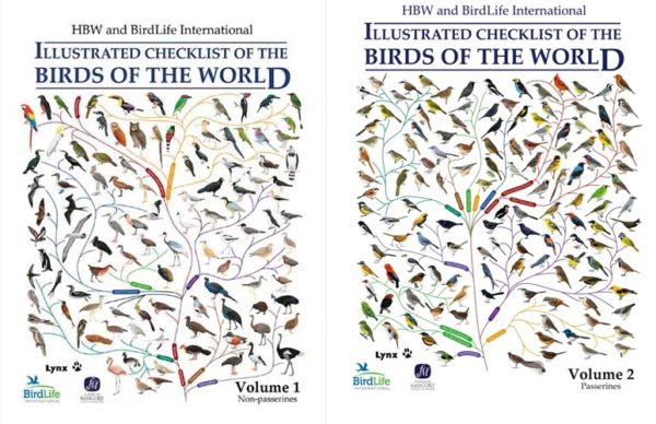 Illustrated Checklist of the Birds of the World - Volume 1 og Volume 2