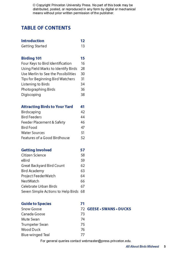 All About Birds Midwest: Midwest US and Canada