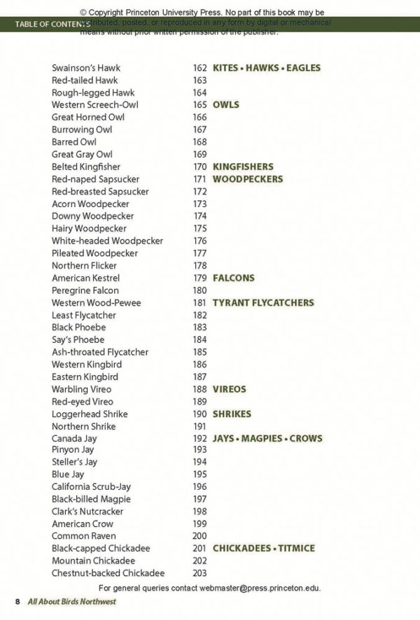 All About Birds Northwest: Northwest US and Canada