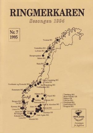 Ringmerkaren nr.7 - Sesongen 1994