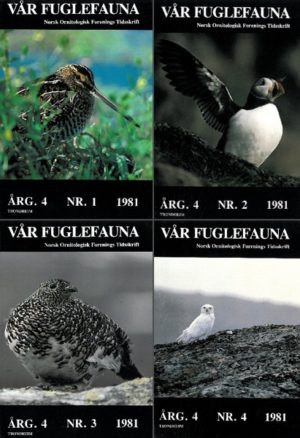 Vår Fuglefauna - 1981- hele årgang 4